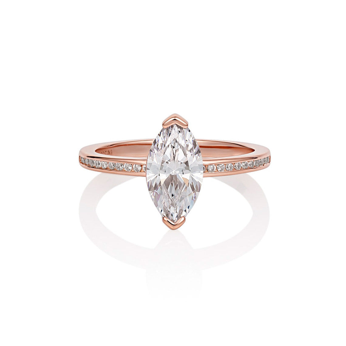 Georgini Heirloom Forever Ring Rose Gold