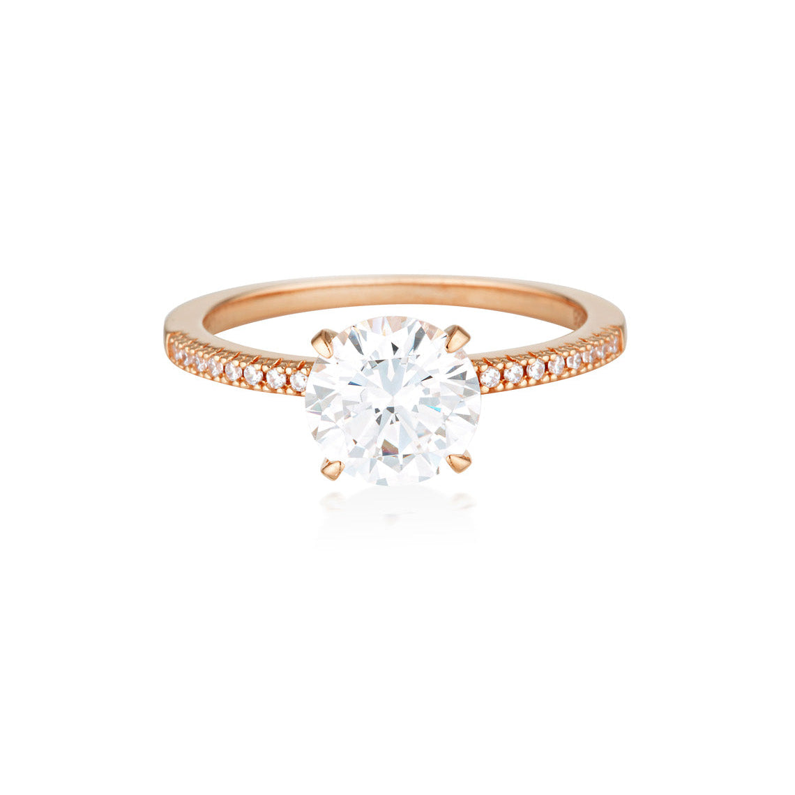 Iconic Bridal Francesca Ring Rose Gold