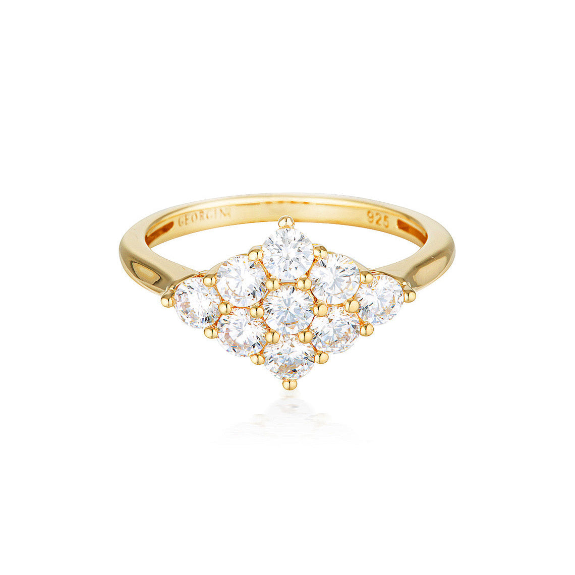 Rock Star Glam Gold Ring