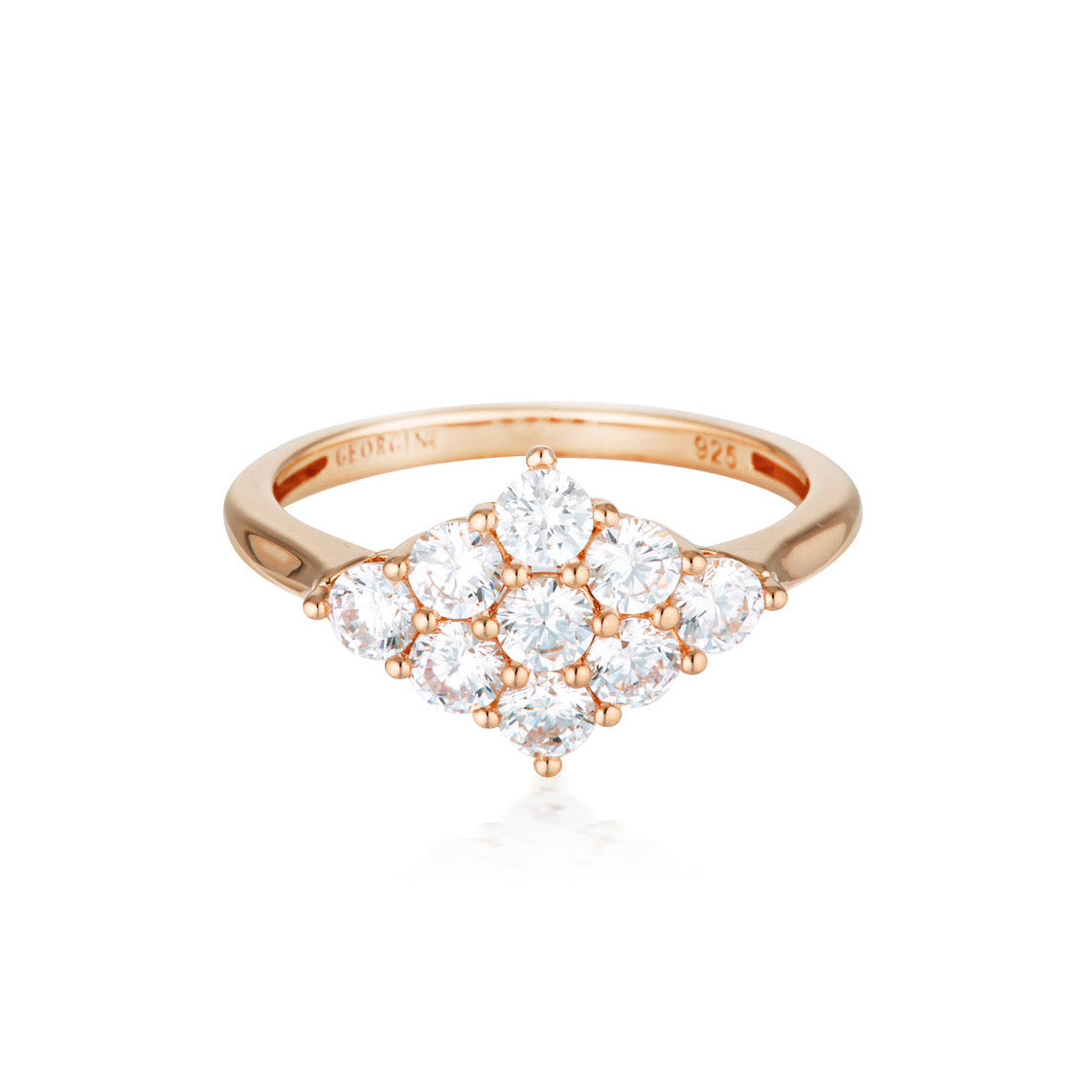 Rock Star Glam Rose Gold Ring