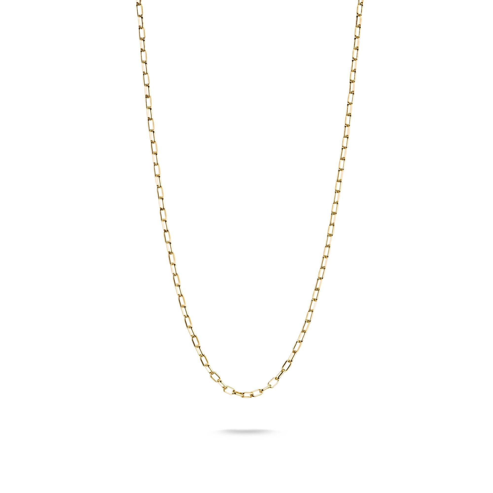 THOMAS SABO Charm Necklace Paperclip Gold