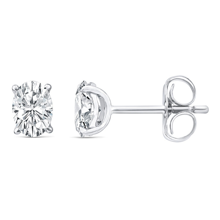 2.00ct Lab Grown Diamond Earrings in 9ct White Gold