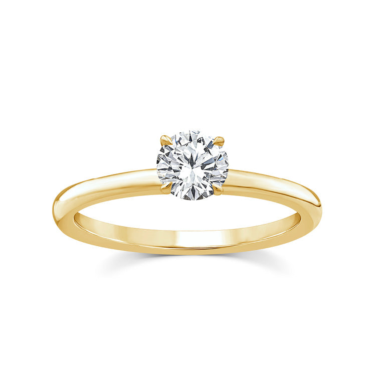 0.50ct Lab Grown Diamond Ring in 9ct Yellow Gold