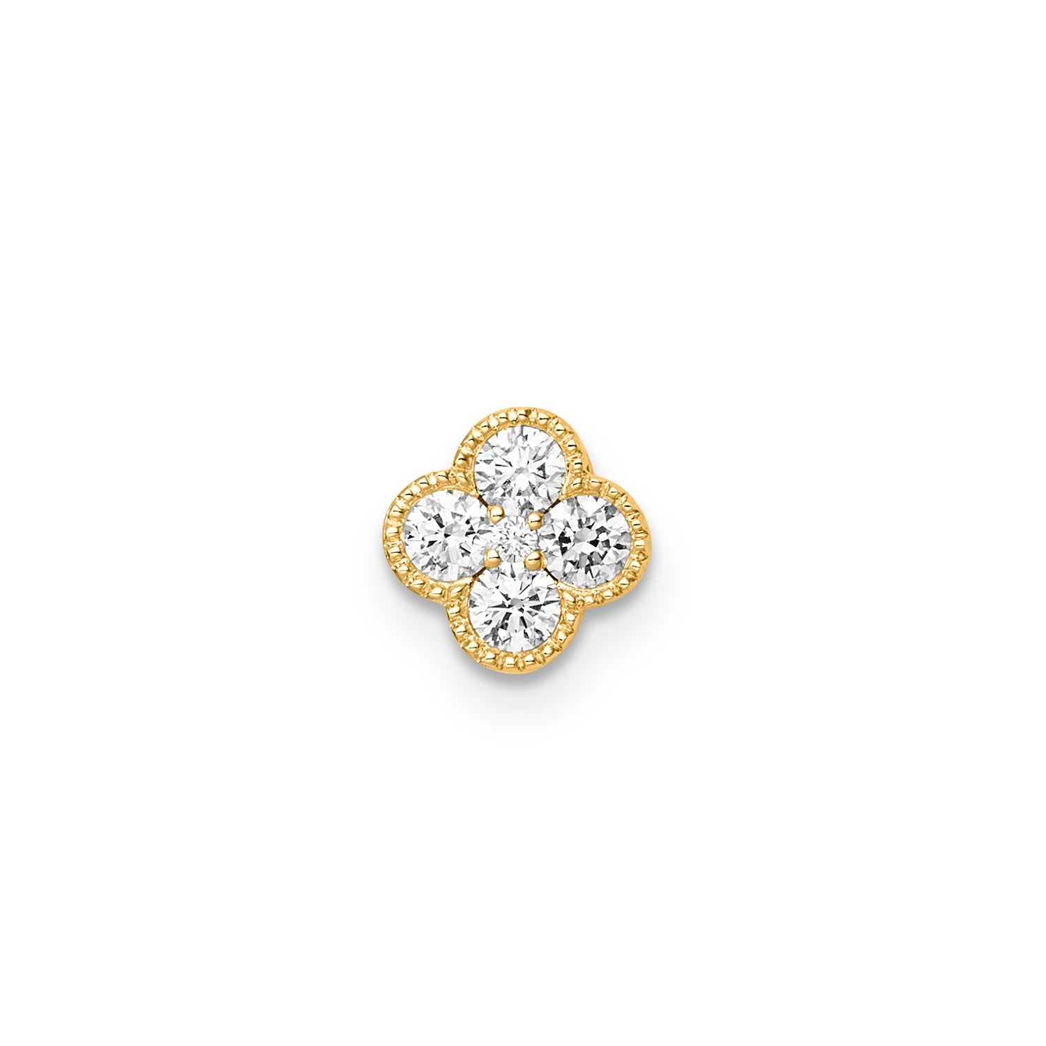 0.25ct Lab Grown Diamond Pendant in 9ct Yellow Gold