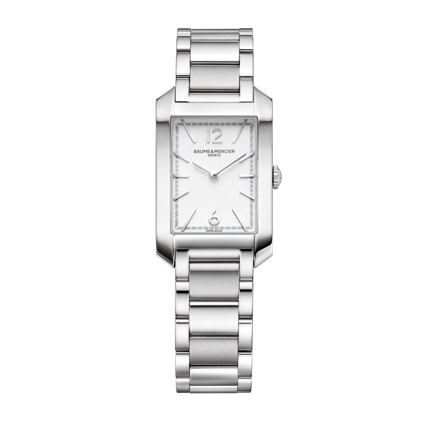 Baume & Mercier Hampton Stainless Steel Bracelet Women's Watch 35 x 22mm