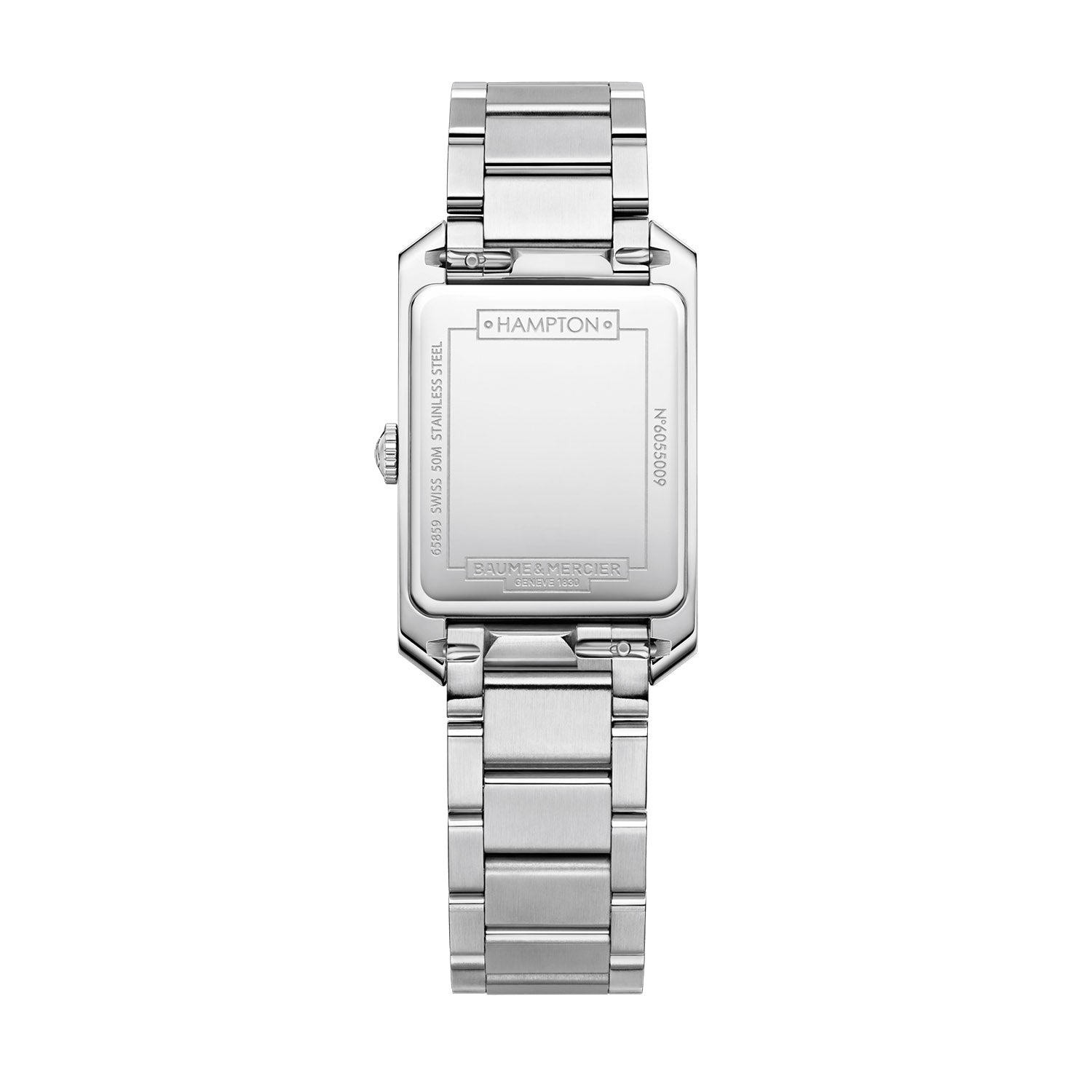 Baume & Mercier Hampton Quartz, Mother Of Pearl, Diamond Set Women's Watch 35 x 22mm