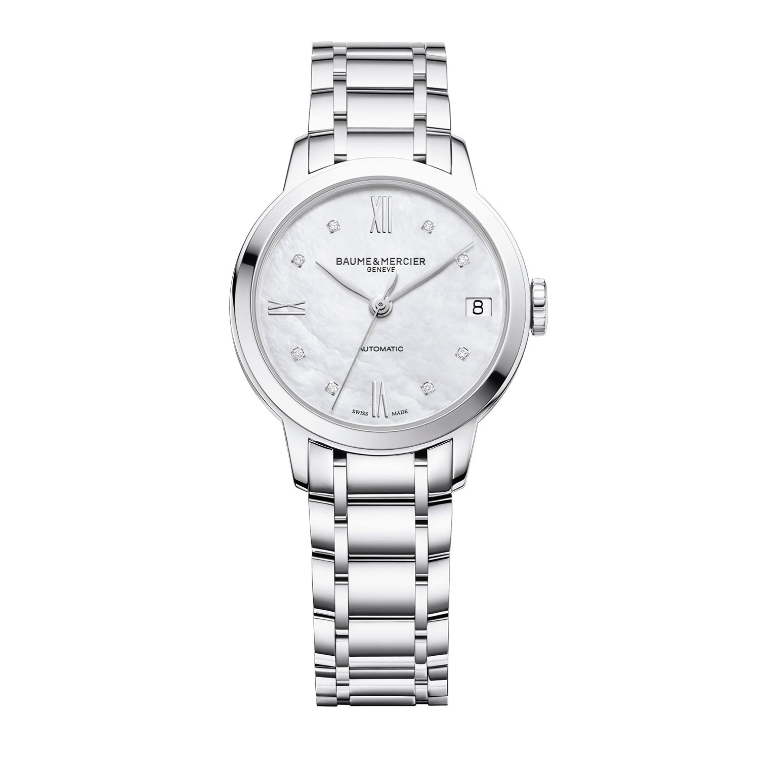 Baume & Mercier Classima Automatic, Diamond Set Women's Watch 31mm