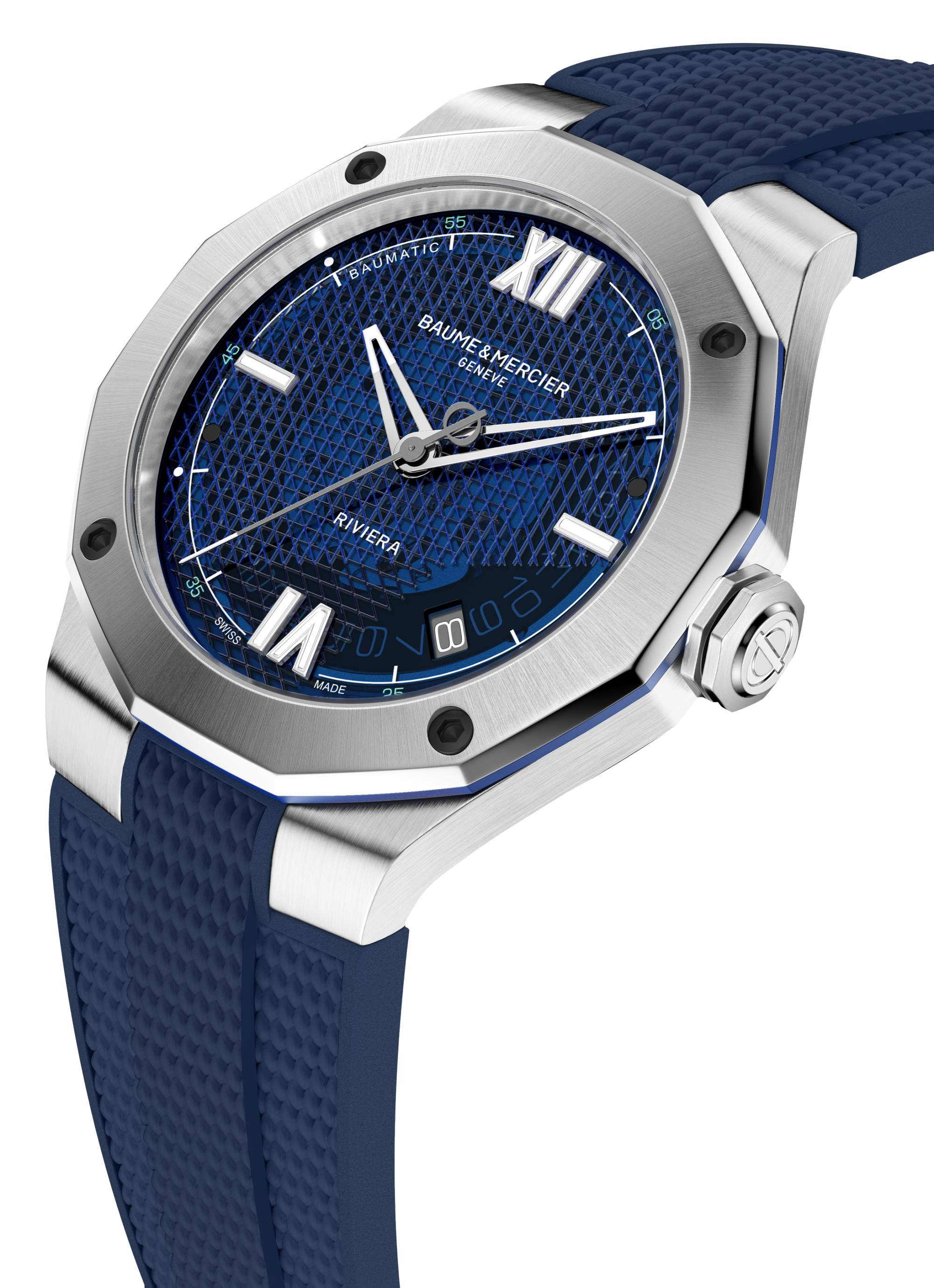 Baume & Mercier Riviera Automatic Watch, Date Display - 42mm