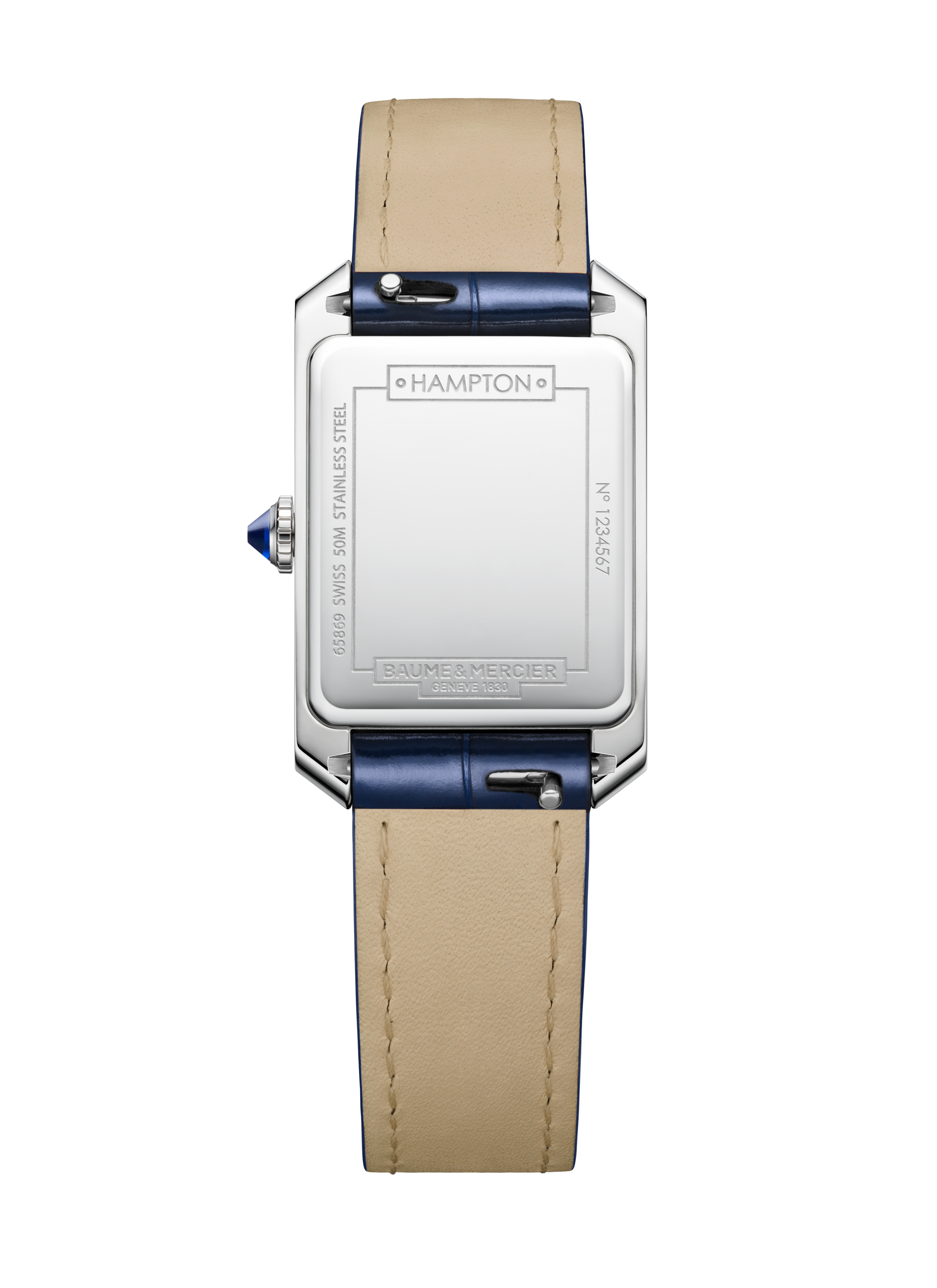 Baume & Mercier Hampton Watch Diamond Set - 35 x 22mm