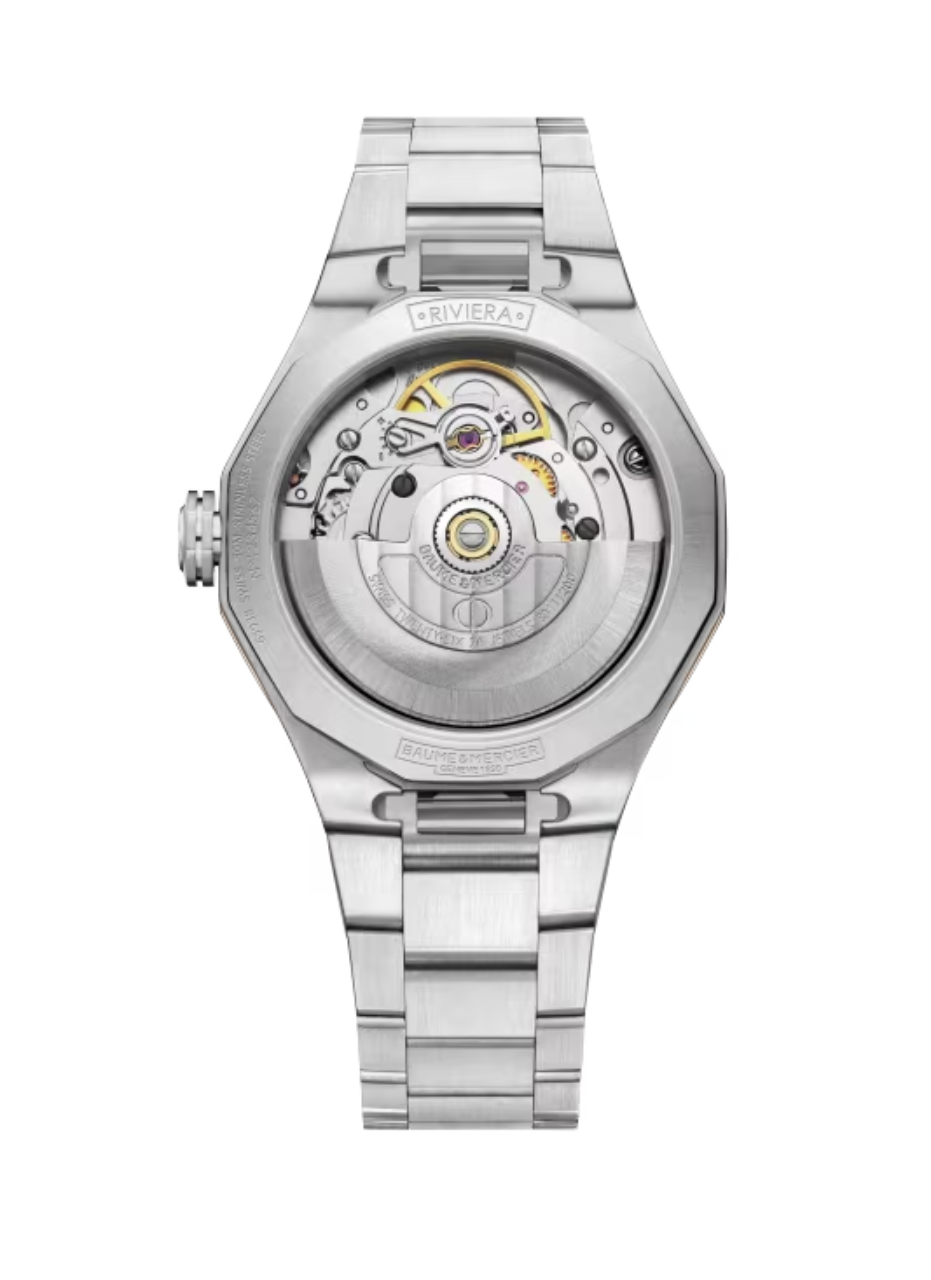Baume & Mercier Riviera Automatic Watch Date Display - 33mm