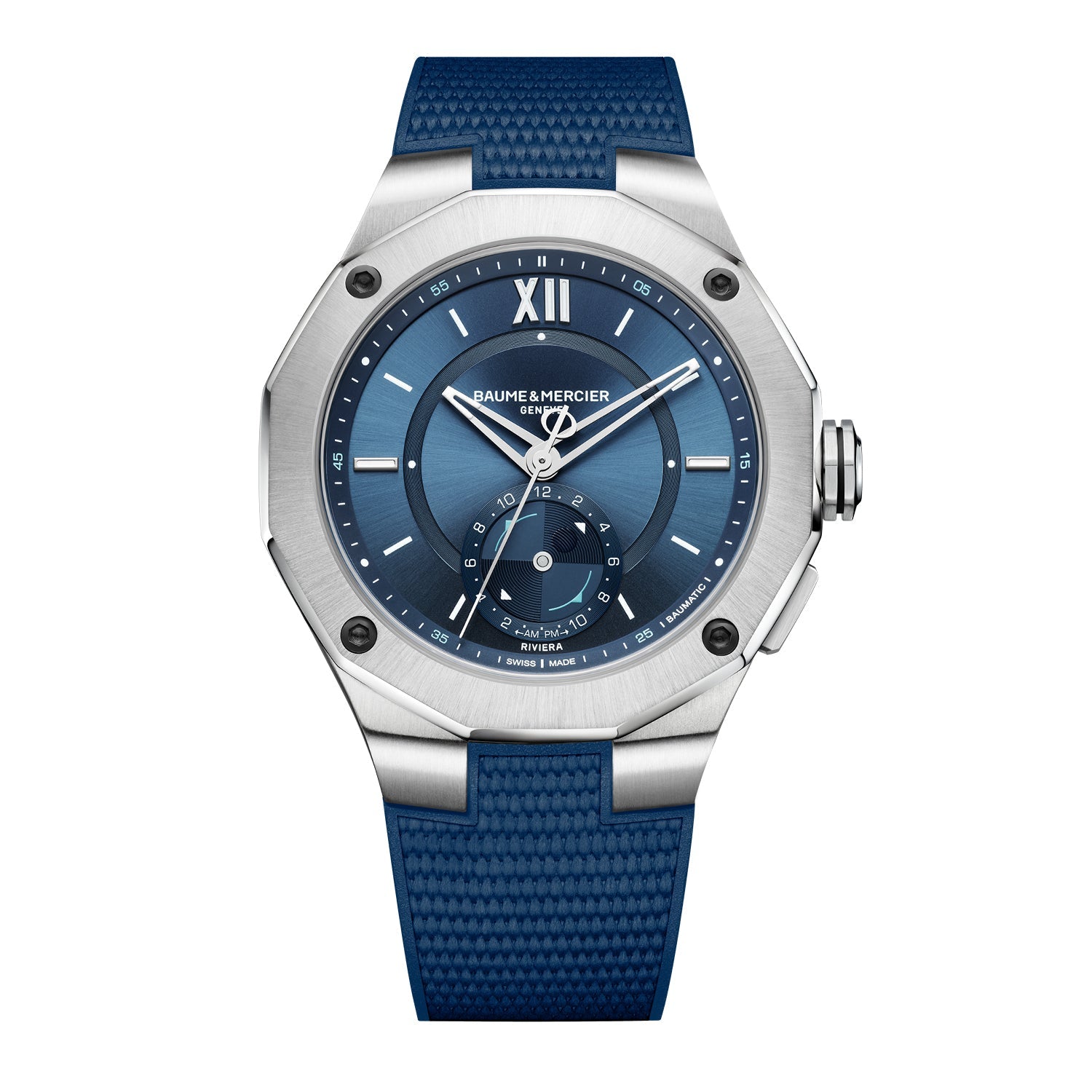 Baume & Mercier Riviera 10761 Automatic, Tideograph Men's Watch 43mm