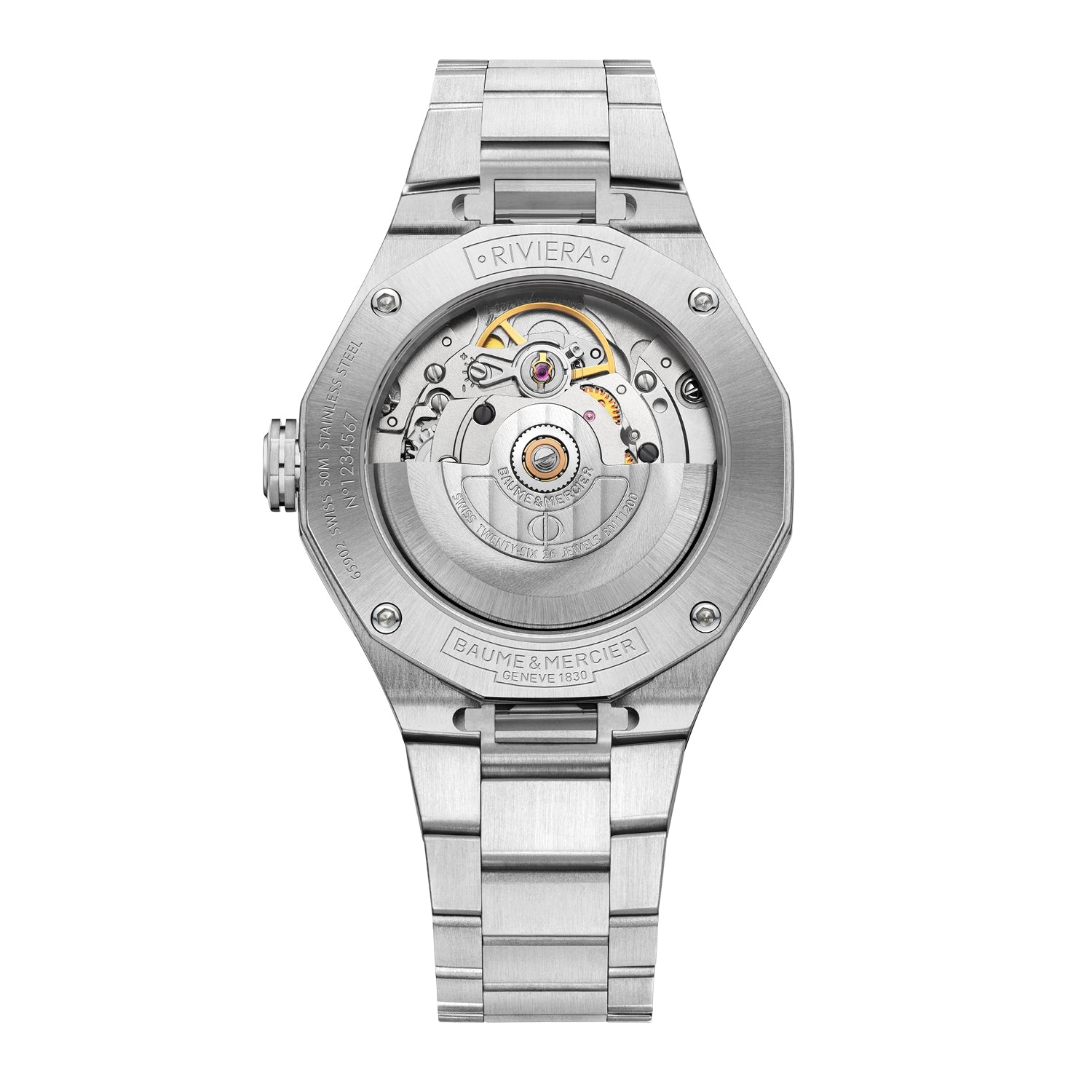Baume & Mercier Riviera 10764 Automatic, Date Display Women's Watch 36mm