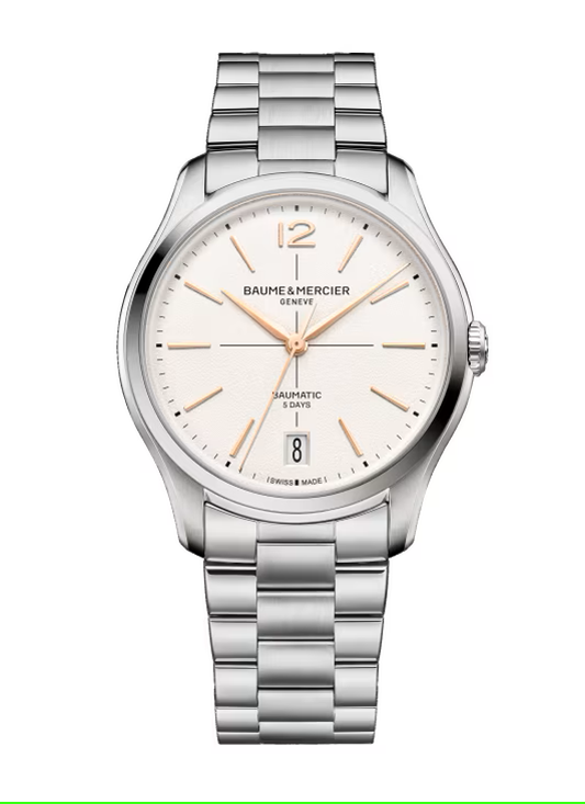 Baume & Mercier Clifton 10793 Automatic, Date Display Men's Watch 39mm