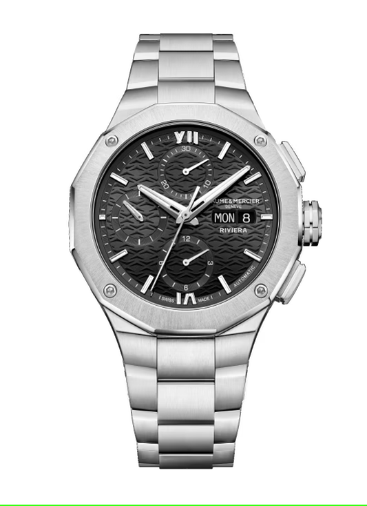 Baume & Mercier Riviera 10825 Automatic, Chronograph Men's Watch 41mm