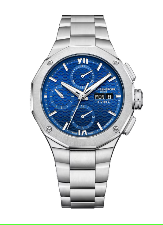 Baume & Mercier Riviera 10826 Automatic, Chronograph Men's Watch 41mm