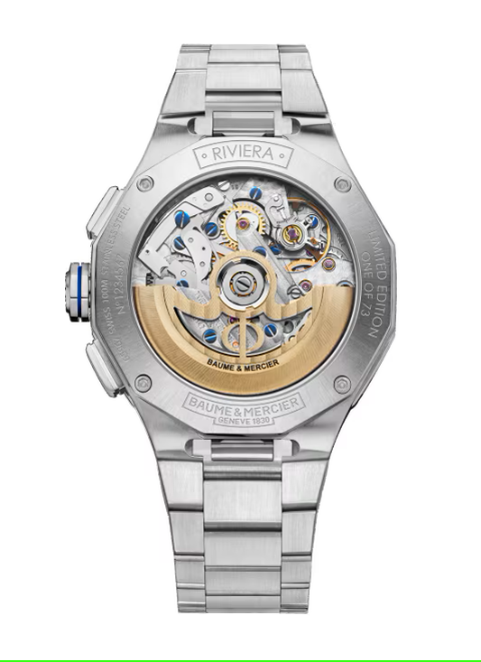 Baume & Mercier Riviera 10828 Automatic, Chronograph Men's Watch 41mm