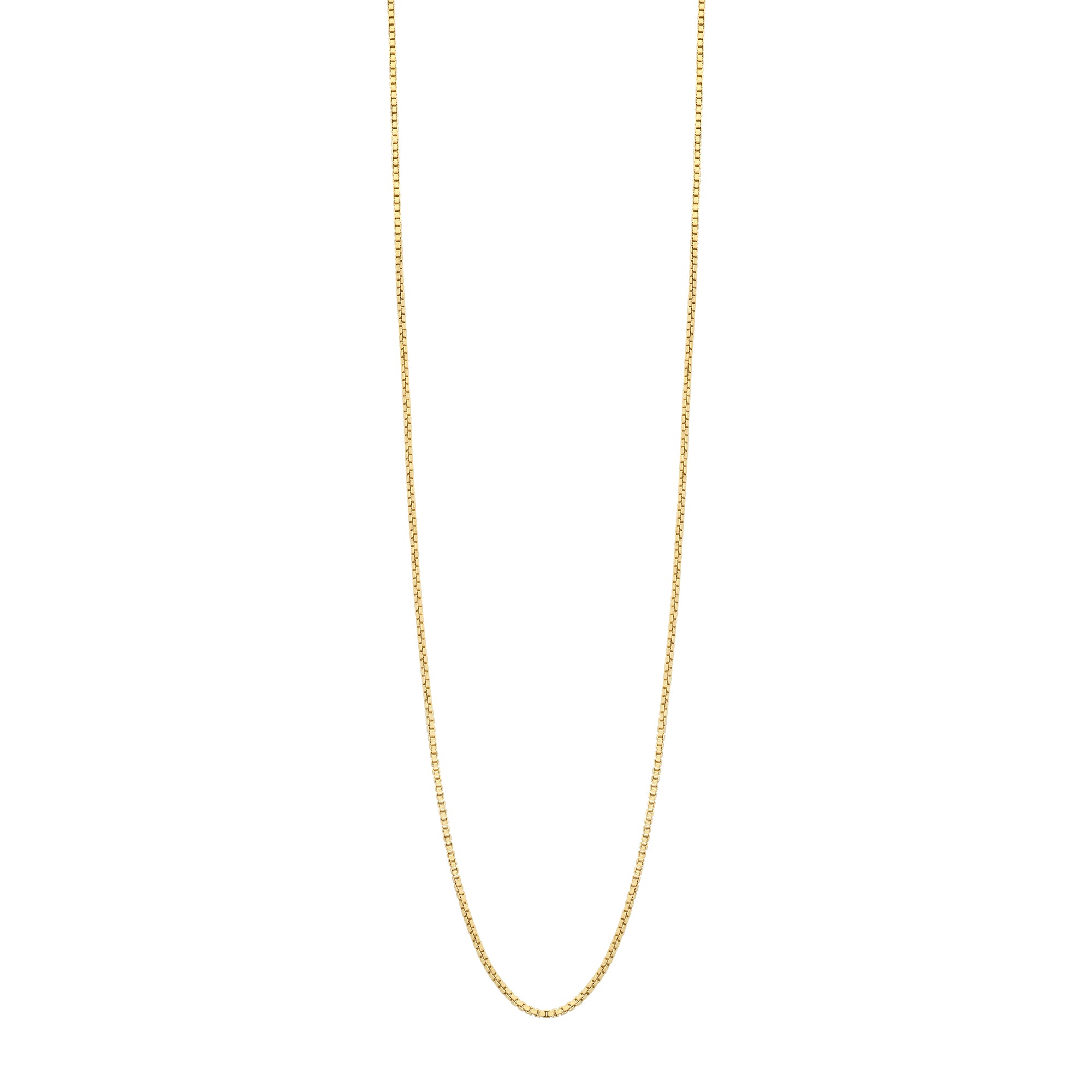 9ct Gold Silver Filled 50cm Chain