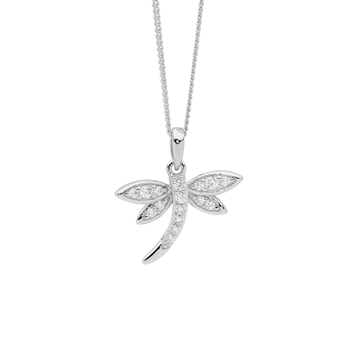 Sterling Silver Cubic Zirconia Pendant