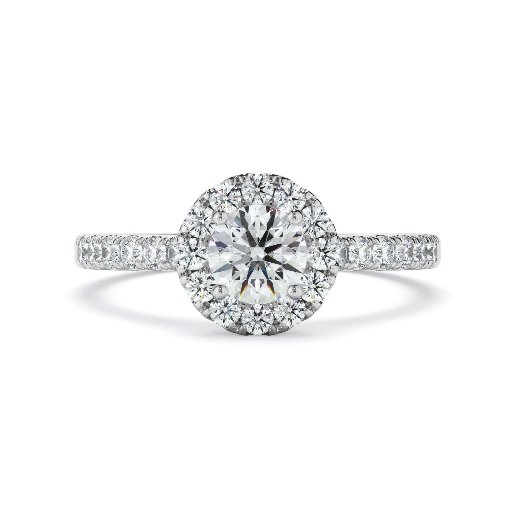 0.90ct Round Brilliant Cut Laboratory-Grown Diamond Ring