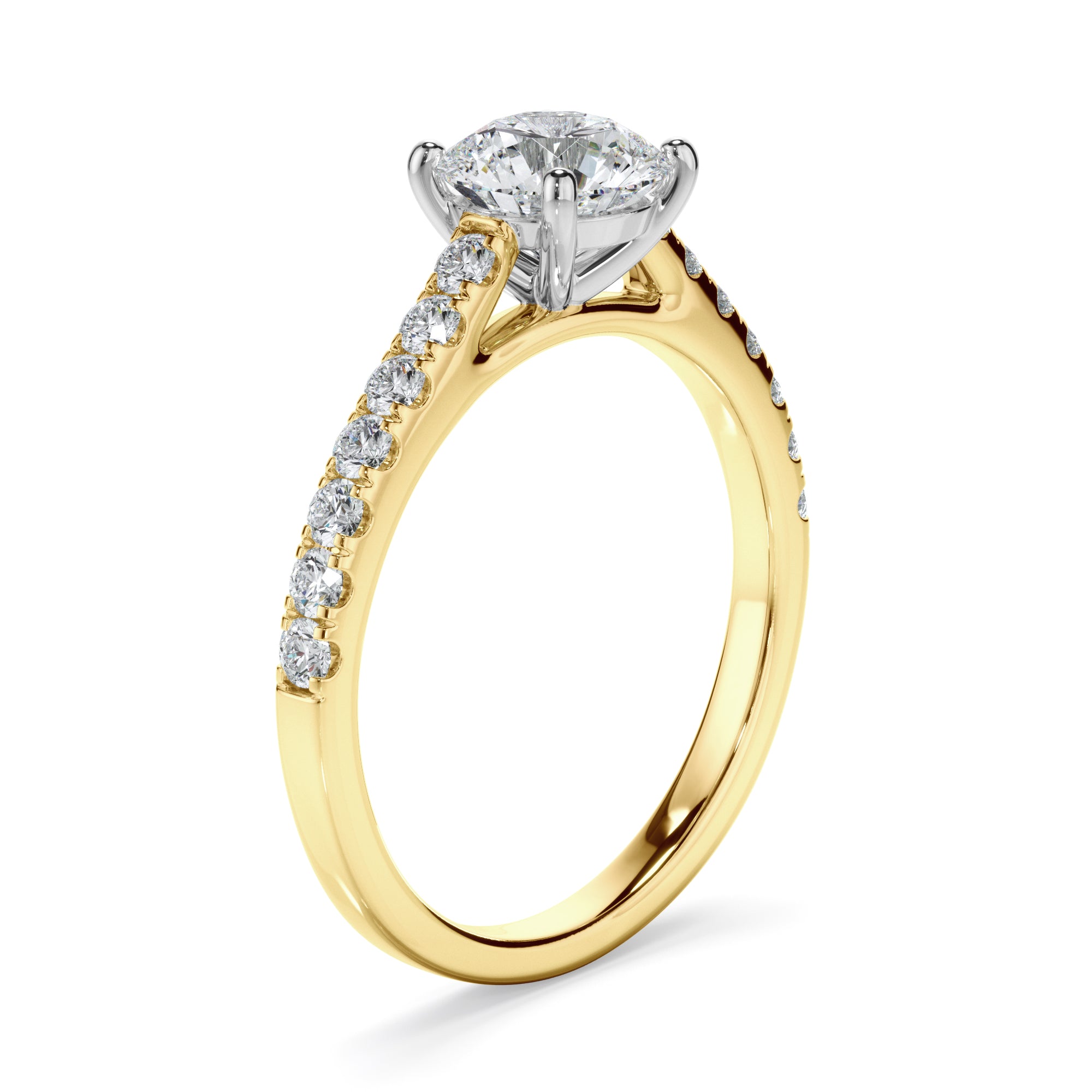 0.85ct Round Brilliant Cut Laboratory-Grown Diamond Ring