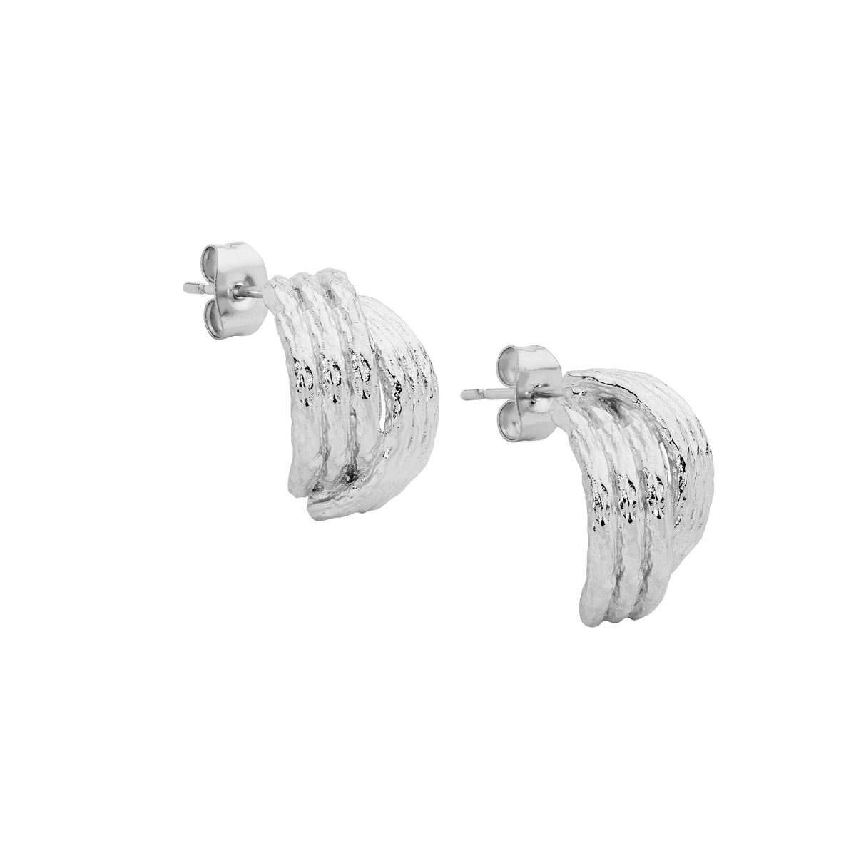 Stainless Steel Hoop Earrings