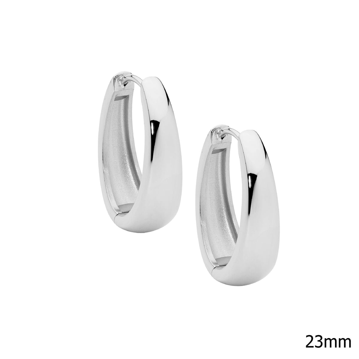 Stainless Steel Hoop Earrings