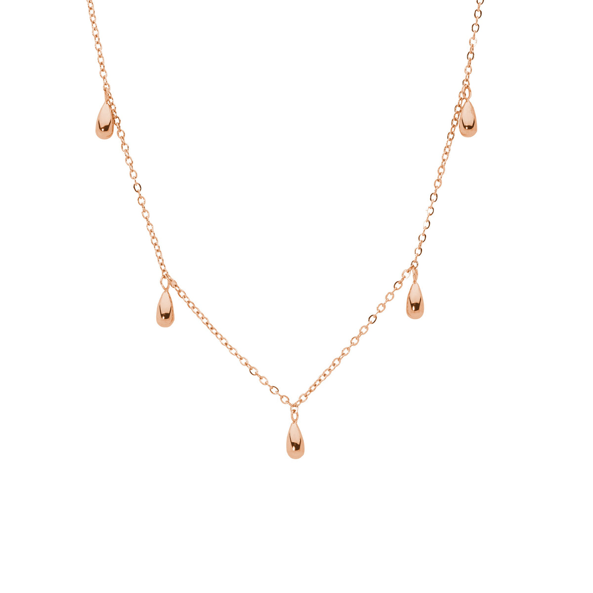 Rose Gold Plated Stainless Steel Necklet