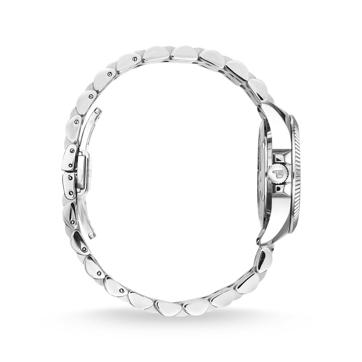 THOMAS SABO Watch Divine Pink with Stones Silver-Coloured