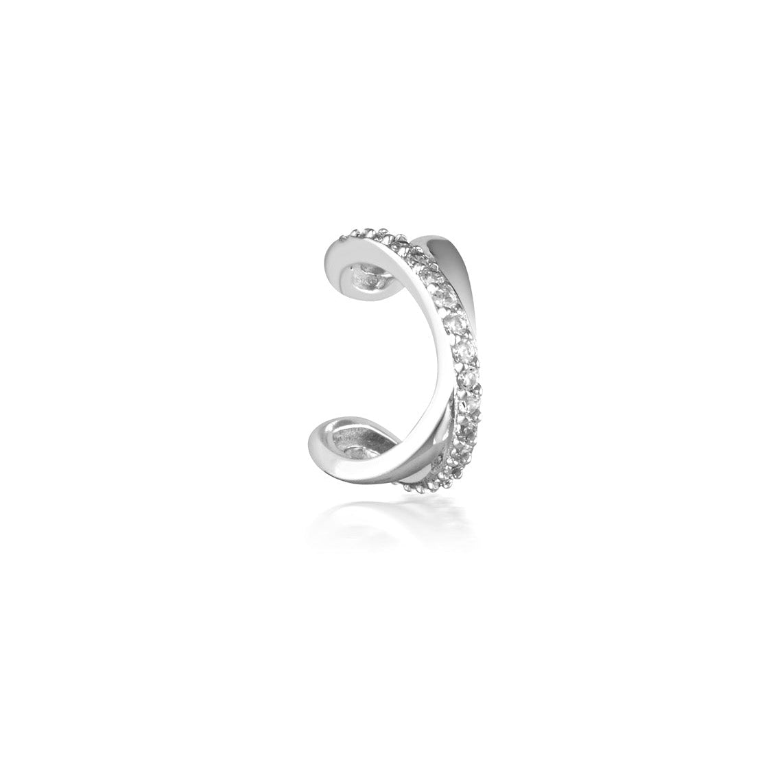 Signature Twist Ear Cuff Silver