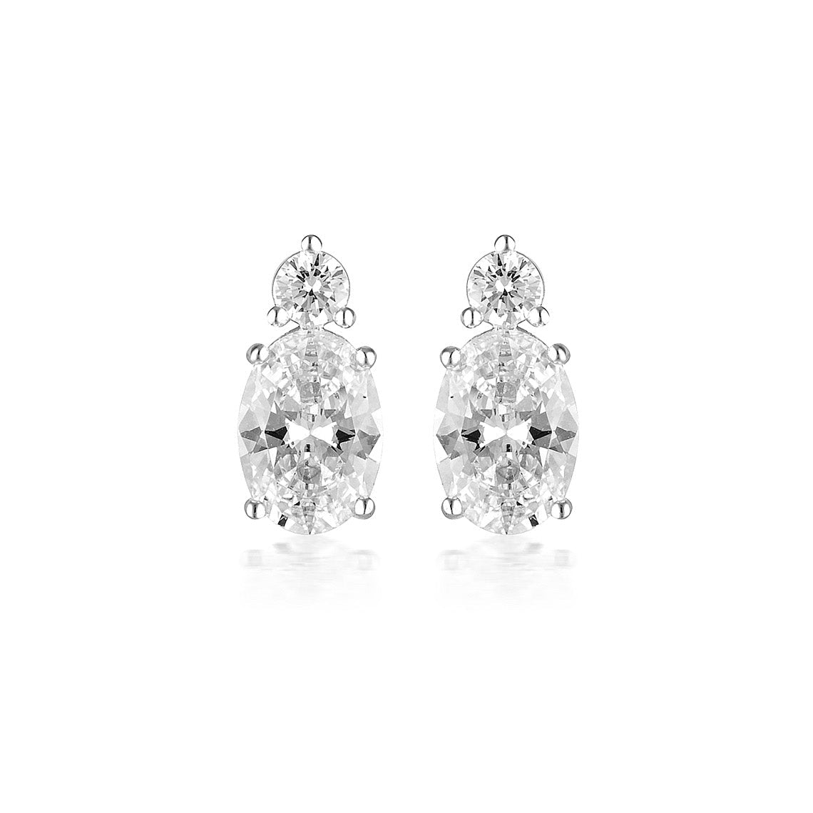 Aurora Australis Earrings Silver