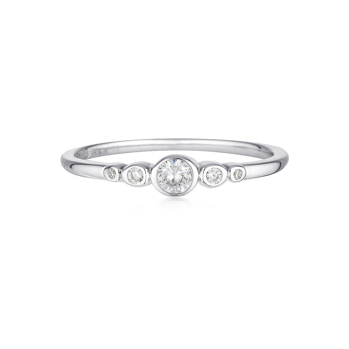 Penta Ring Silver