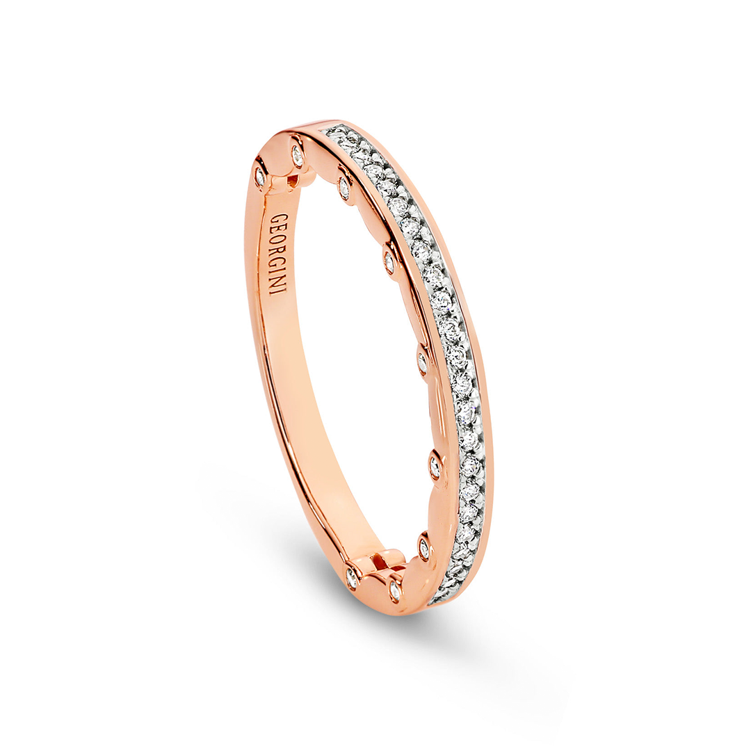 Georgini Vento Rose Gold Ring