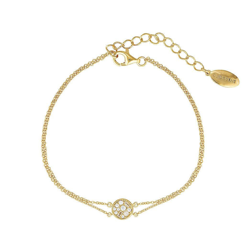 Mini Mosaic Gold Bracelet