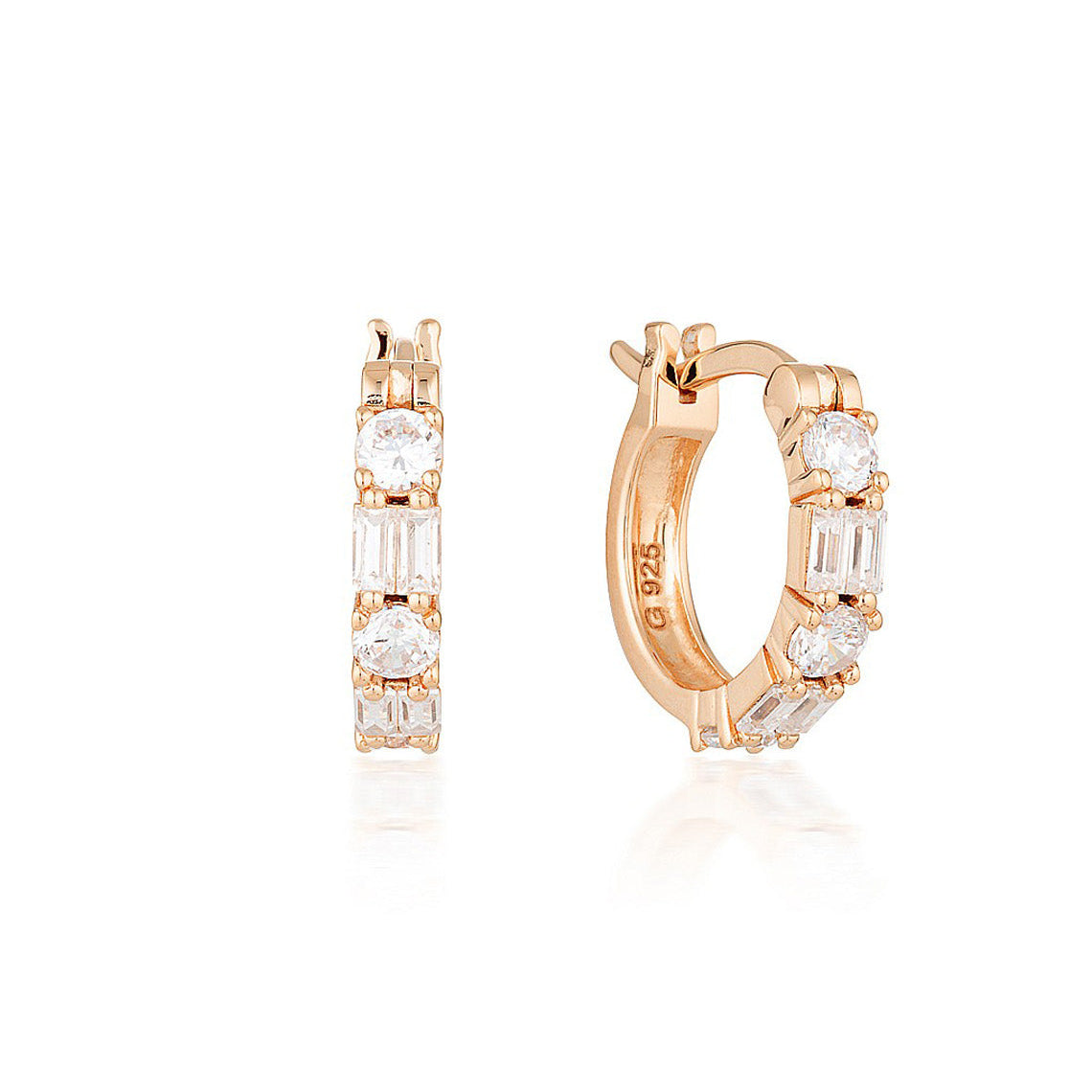 Irina Small Rose Gold Hoop