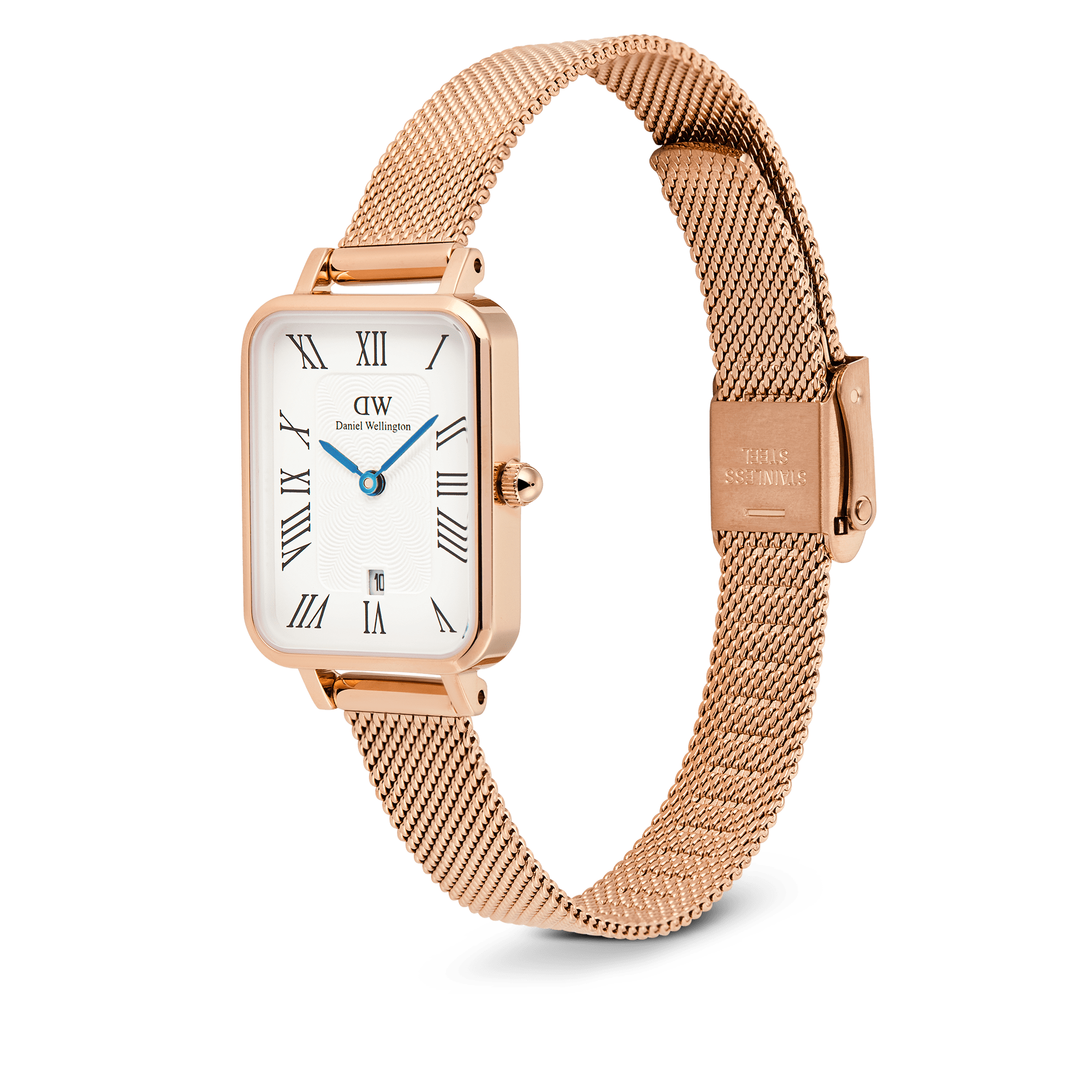 Daniel Wellington Quadro Melrose  Roman Numerals Date