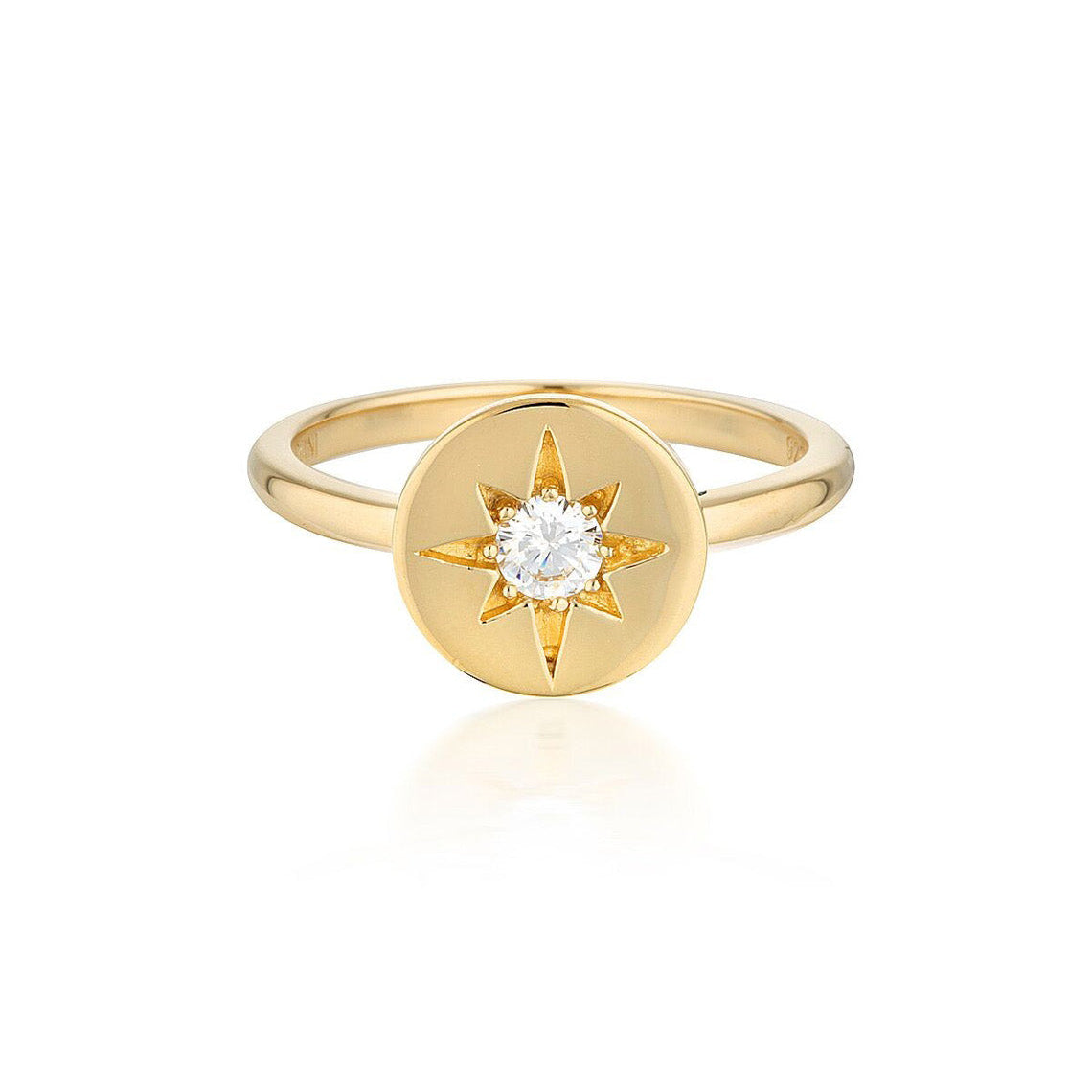 Stellar Lights Gold Ring