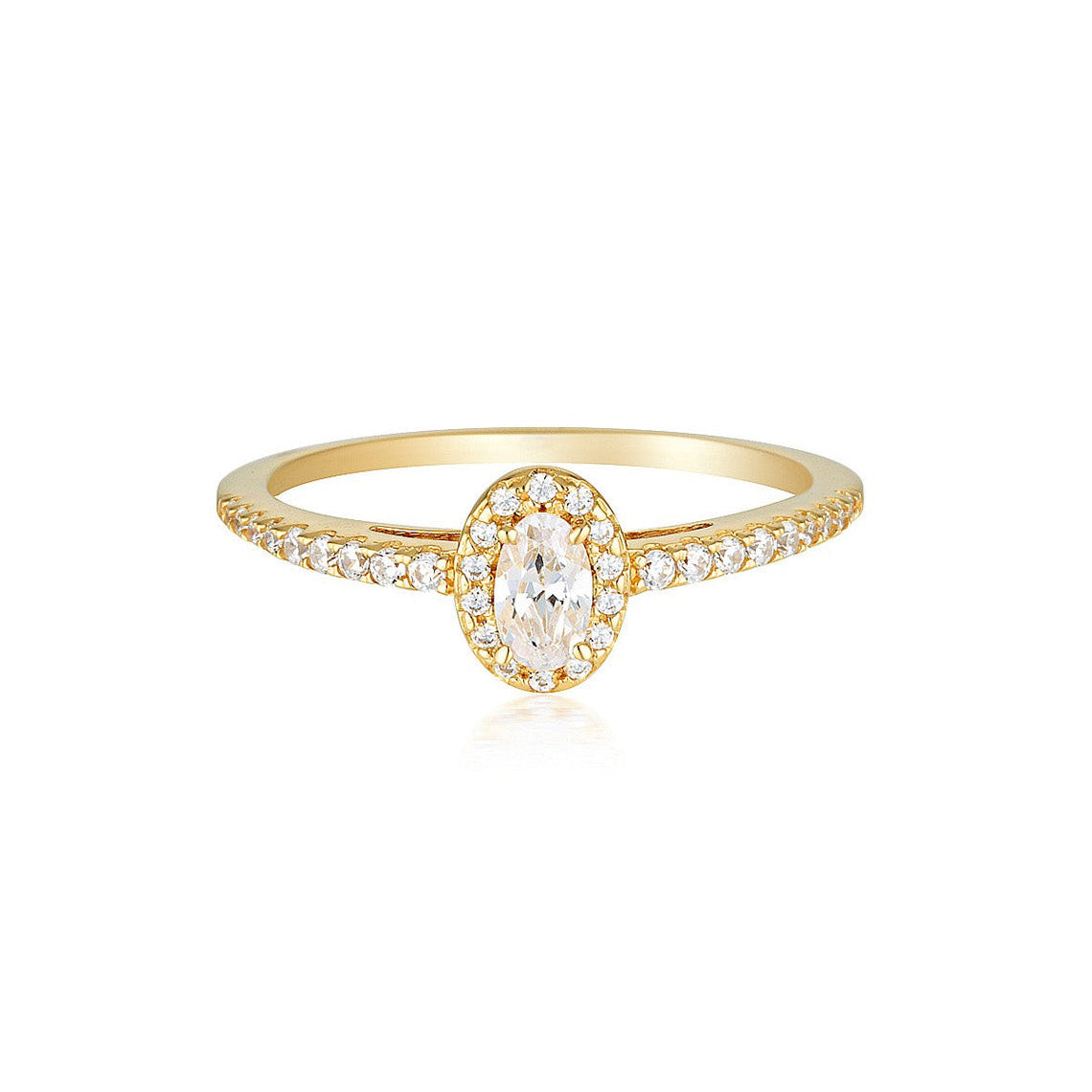 Aurora Glow Ring Gold