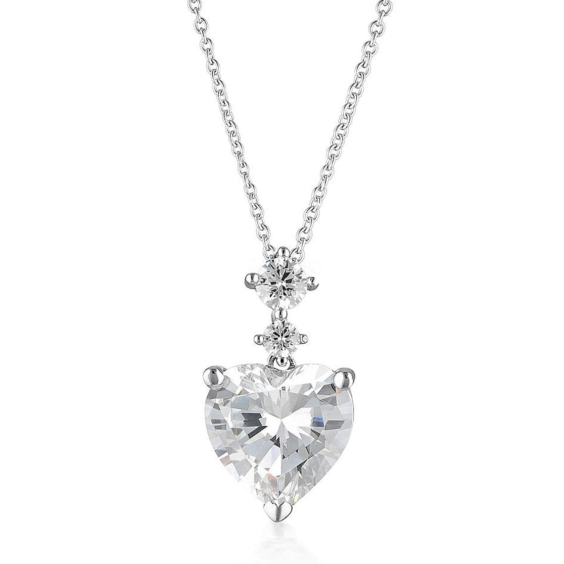 Aurora First Blush Pendant Silver