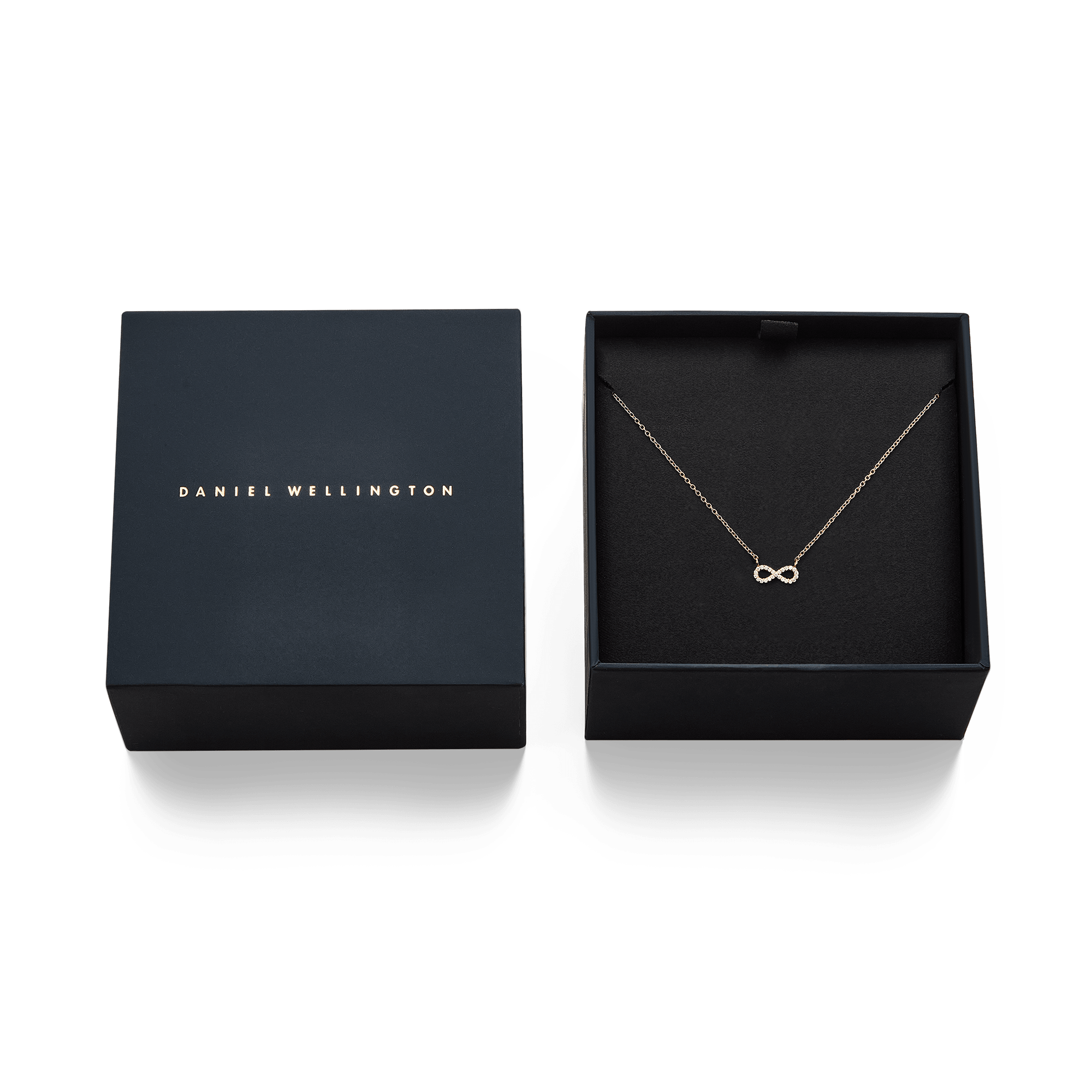 Daniel Wellington Mirelle Infinity Necklace Rose Gold
