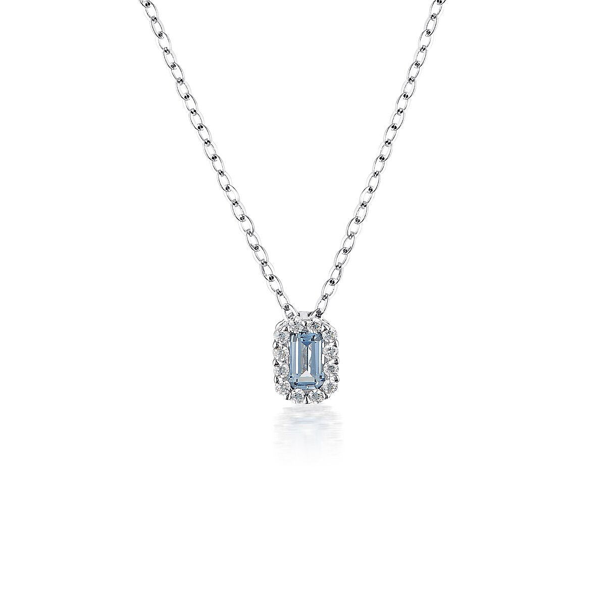 Aquamarine Paris Pendant